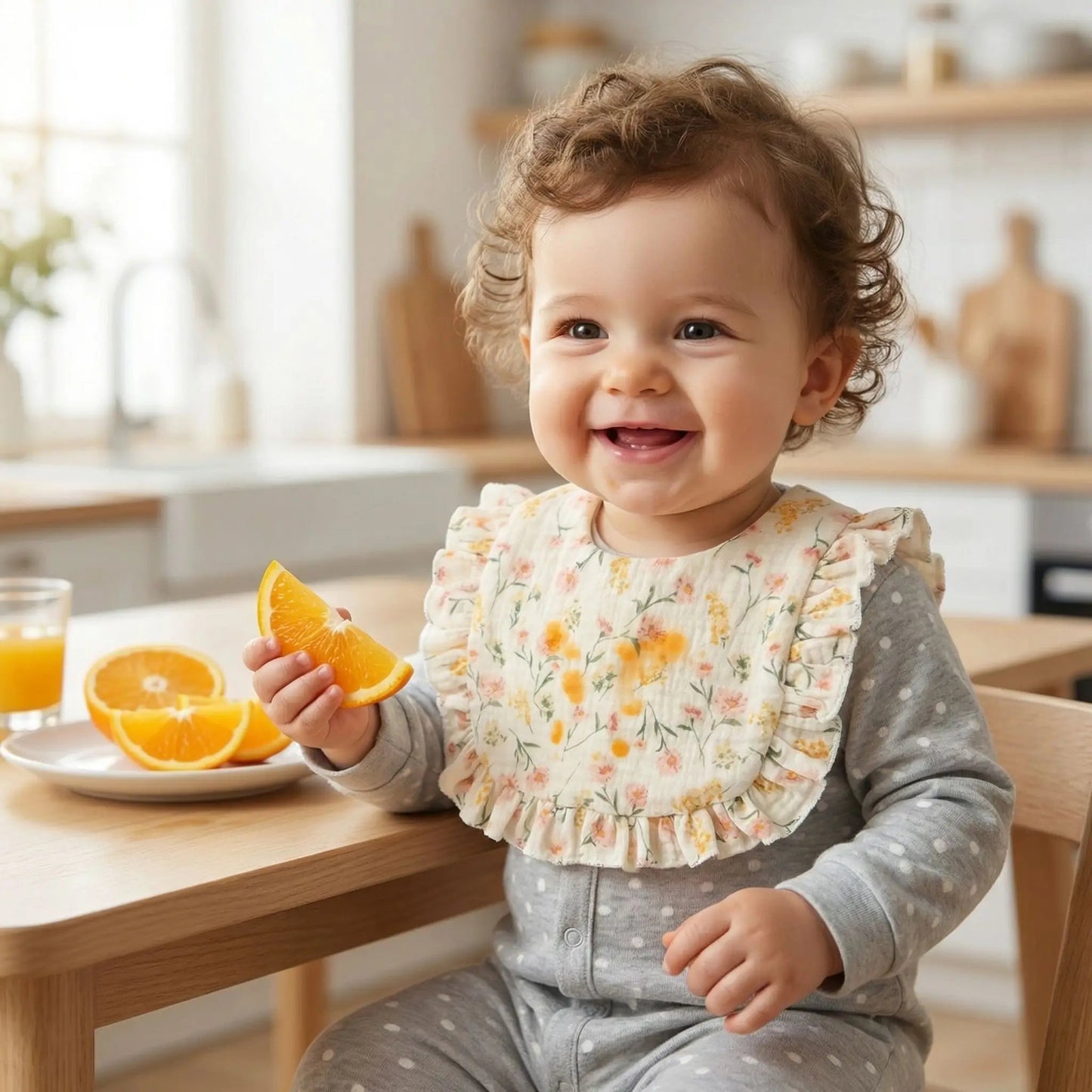 Bavoir coton | Hypoallergénique - Kiabebe
