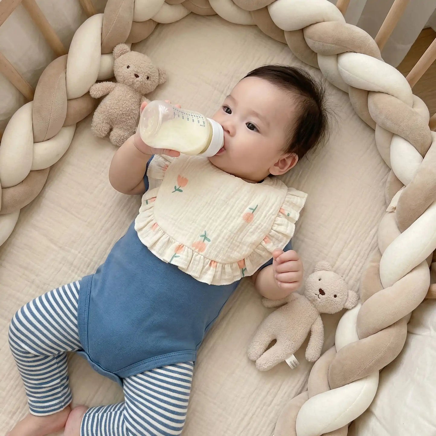 Bavoir coton | Ultra - doux - Kiabebe