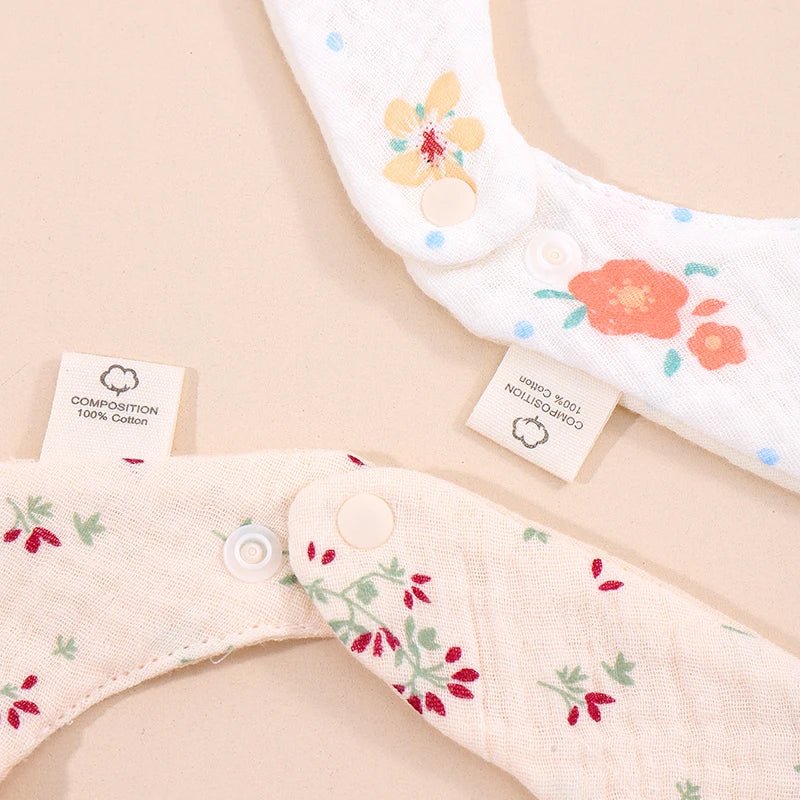Bavoirs en coton | Hypoallergénique - Kiabebe