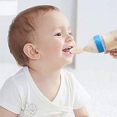 Biberon cuillère - NewBabyFeedingBottle™ - Bleu - Kiabebe