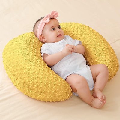 Coussin d'Allaitement - MamiCuddle™ - Jaune - Kiabebe