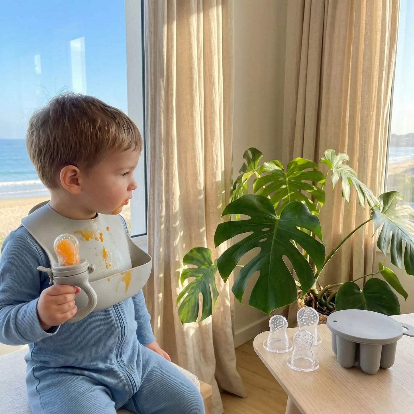 Grignoteuse bébé | Sécurité évolutive sans BPA - Kiabebe
