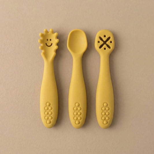 3PCS Cuillère en Silicone - Kiabebe