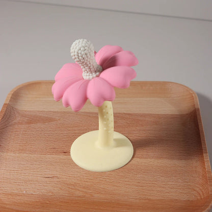 Anneau de dentition rose pour bébé