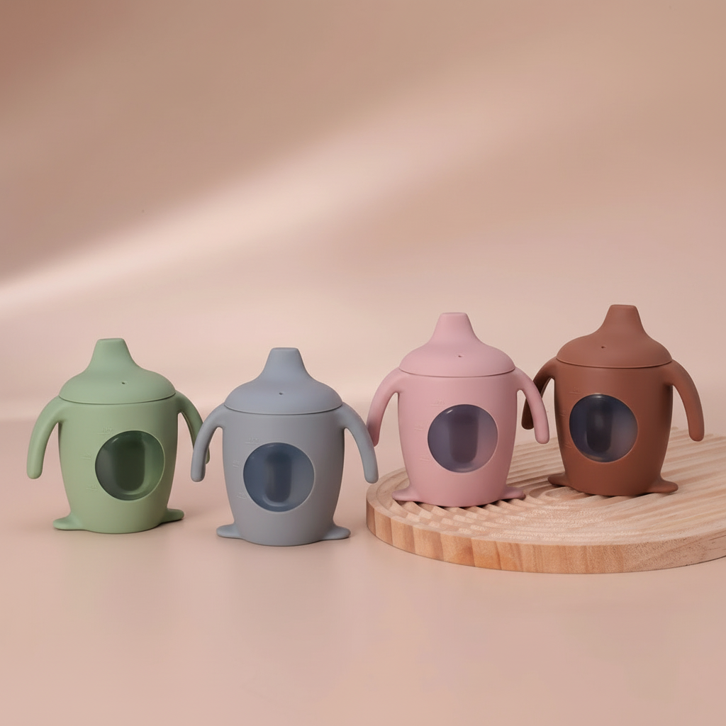 Verre bébé en silicone
