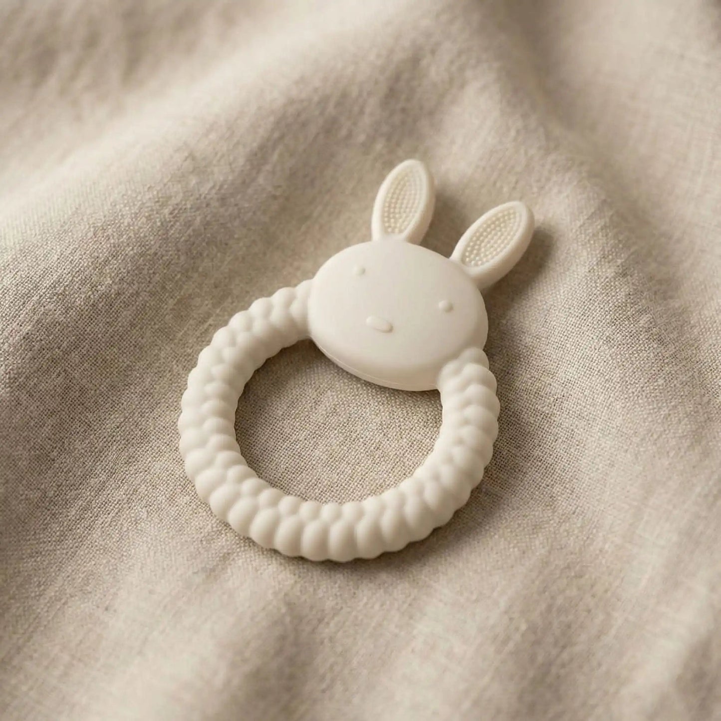 Anneau de dentition | Apaisant Silicone Naturel - Kiabebe