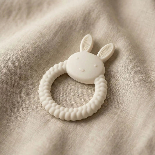 Anneau de dentition | Apaisant Silicone Naturel - Kiabebe