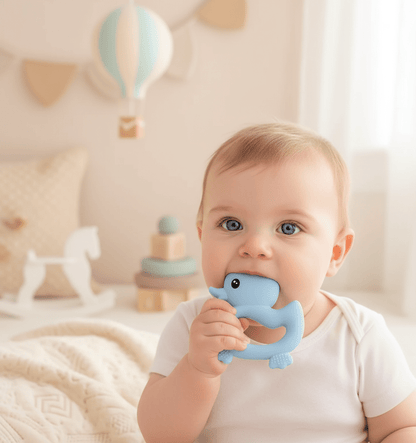 Anneau de Dentition Bébé en Silicone | Soulage les Gencives - Kiabebe - Kiabebe