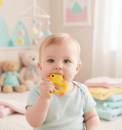 Anneau de Dentition Bébé en Silicone | Soulage les Gencives - Kiabebe - Kiabebe