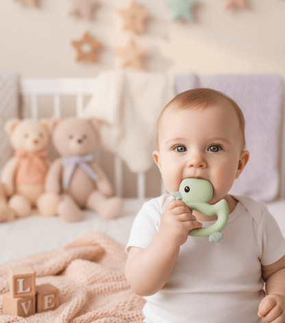 Anneau de Dentition Bébé en Silicone | Soulage les Gencives - Kiabebe - Kiabebe