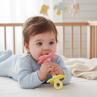 Anneau de dentition pour bébé