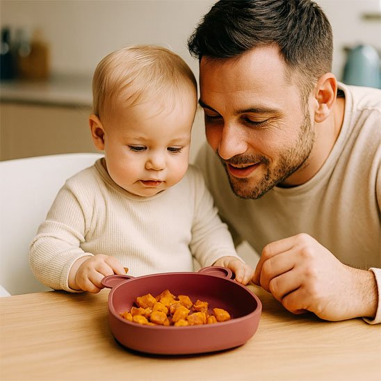 Assiette bébé ventouse 