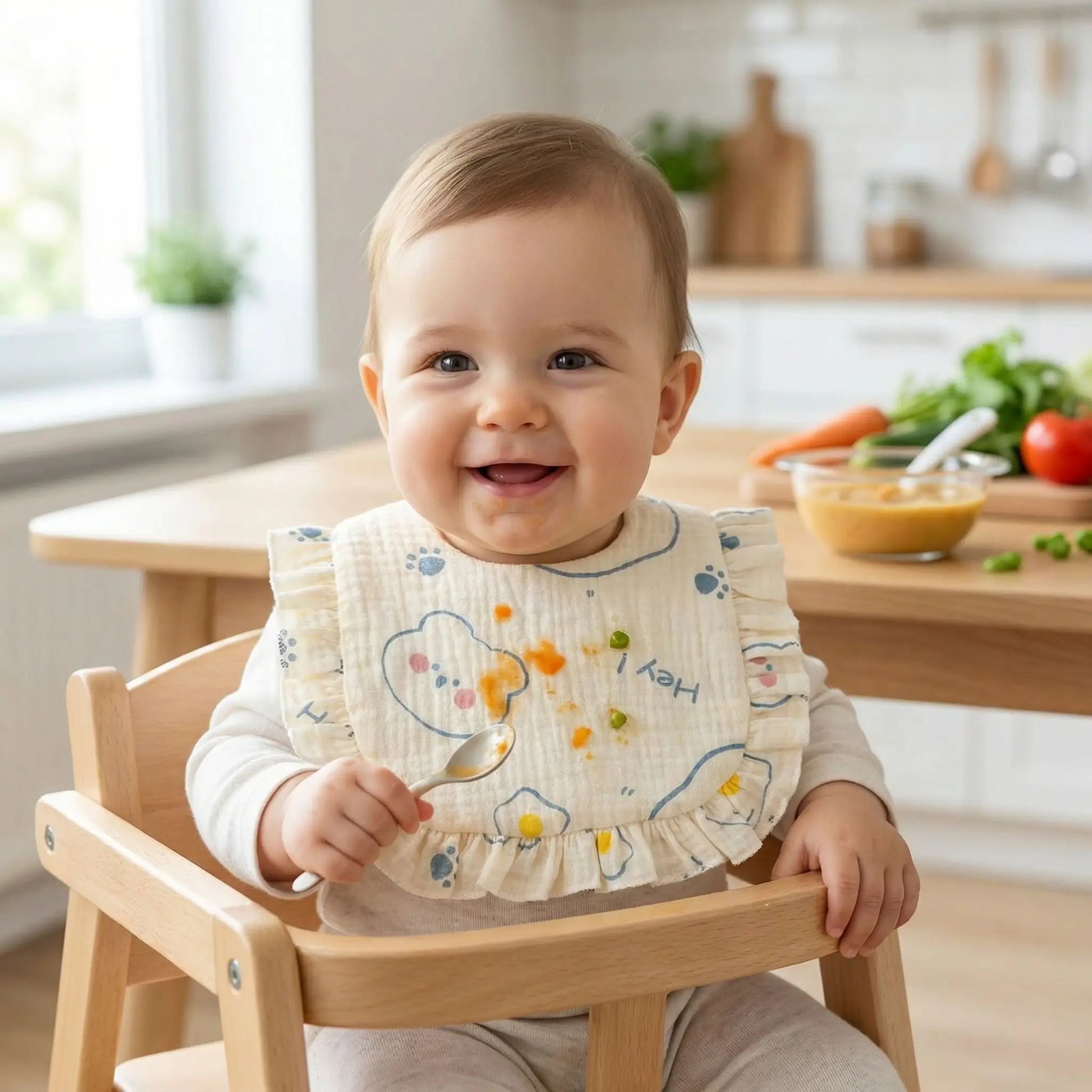 Bavoir coton | Ultra - doux - Kiabebe