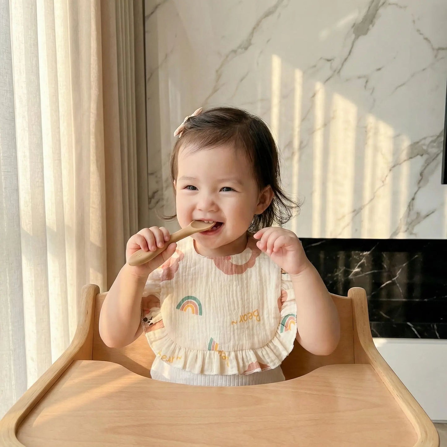 Bavoir coton | Ultra - doux | Kiabebe - Kiabebe