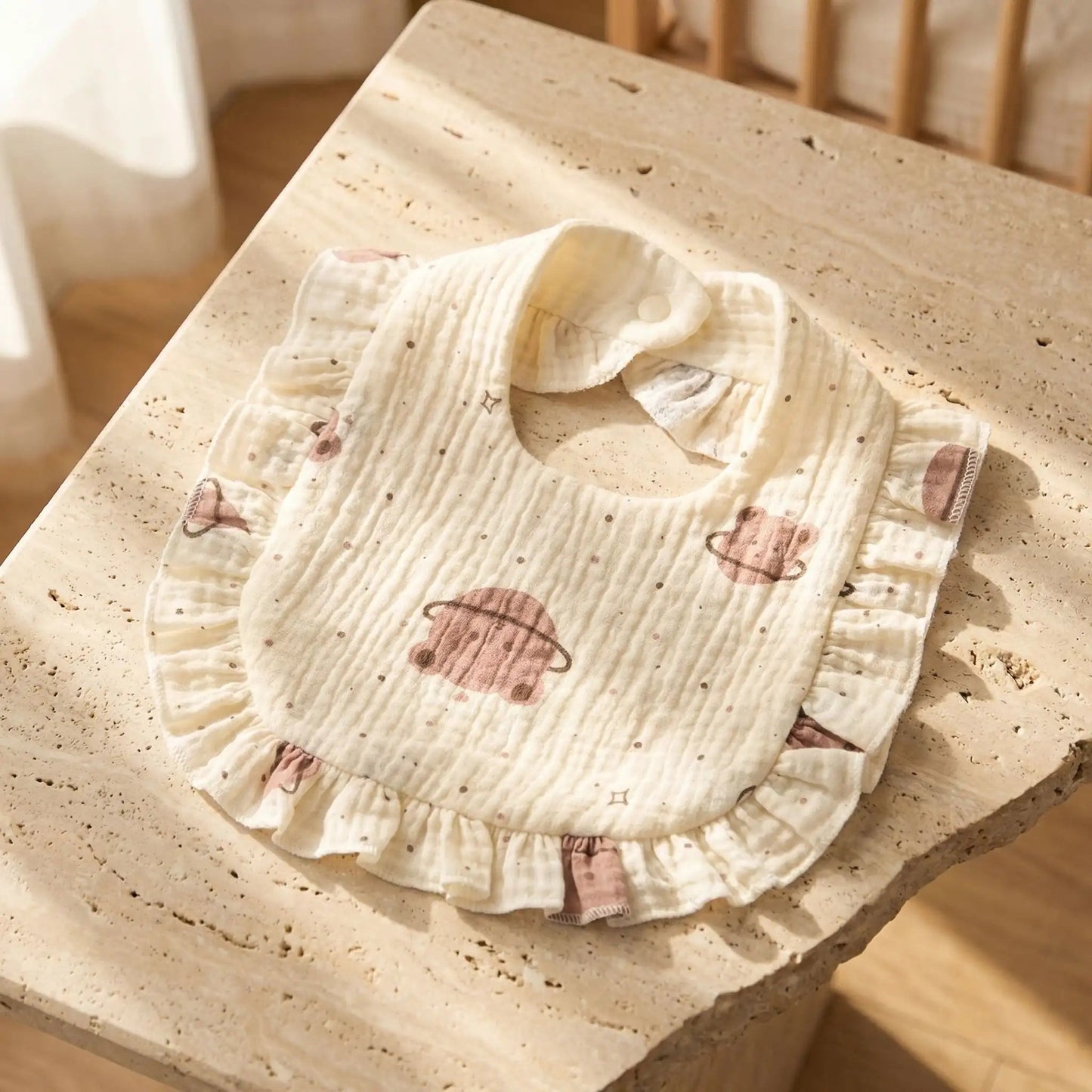Bavoir en coton absorbant | 100% Naturel - Kiabebe