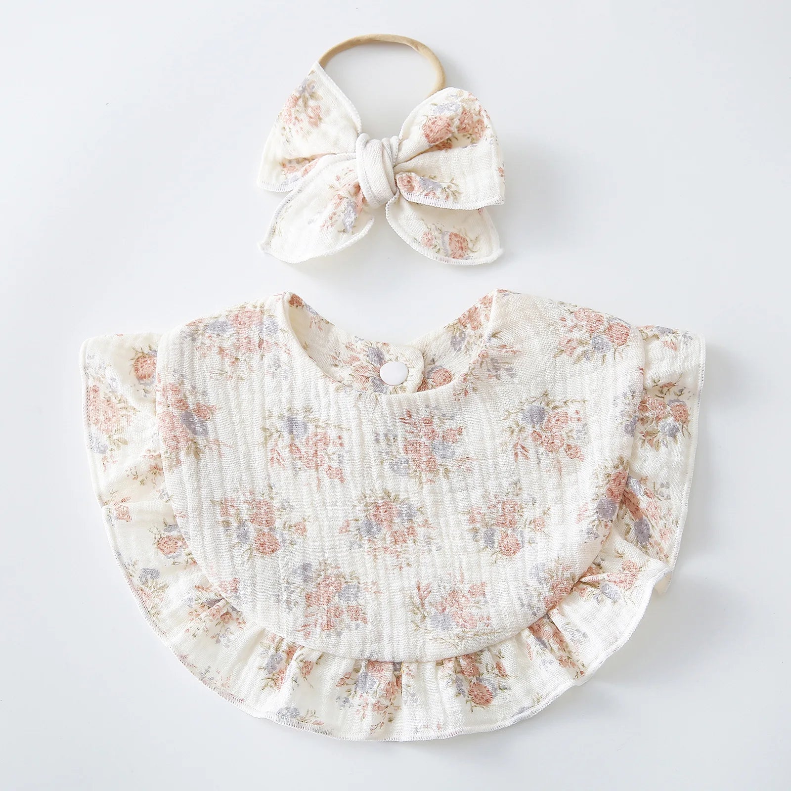 Bavoir en coton | Douceur Repas - Kiabebe