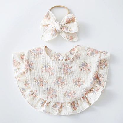 Bavoir en coton | Douceur Repas - Kiabebe