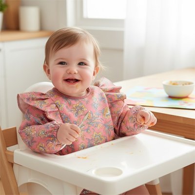 Bavoir manche longue imperméable | Confortbébé - Kiabebe