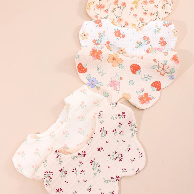 Bavoirs 5 Pcs en coton