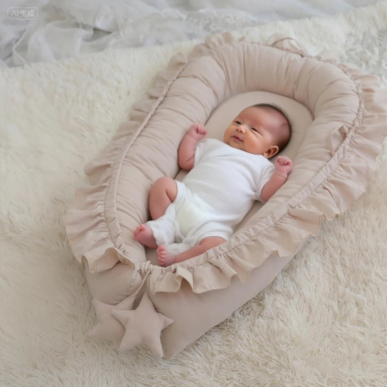 Berceau bébé | Coton Bio Ajustable 