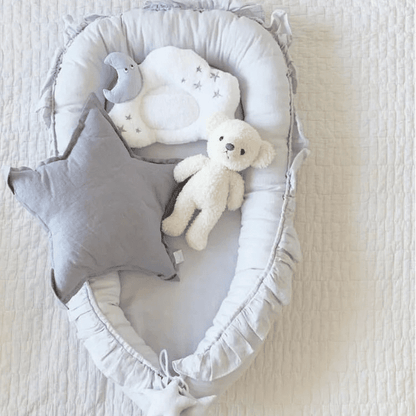 Berceau bébé en Coton Bio Ajustable 
