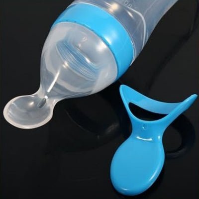 Biberon cuillère - NewBabyFeedingBottle™ - Bleu - Kiabebe