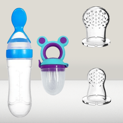 Biberon cuillère - NewBabyFeedingBottle™ - Bleu - Kiabebe