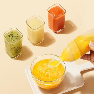 Biberon cuillère - NewBabyFeedingBottle™ - Jaune - Kiabebe
