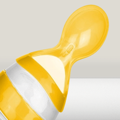 Biberon cuillère - NewBabyFeedingBottle™ - Jaune - Kiabebe