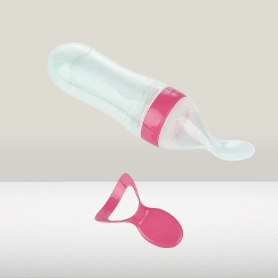 Biberon cuillère - NewBabyFeedingBottle™ - Rose - Kiabebe
