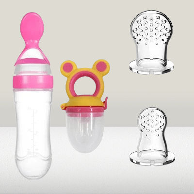 Biberon cuillère - NewBabyFeedingBottle™ - Rose - Kiabebe