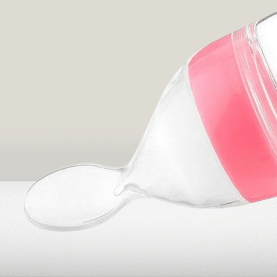 Biberon cuillère - NewBabyFeedingBottle™ - Rose - Kiabebe