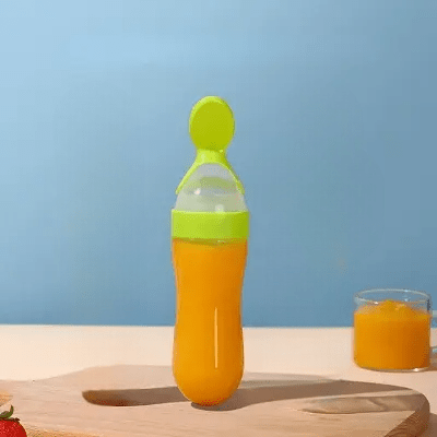 Biberon cuillère - NewBabyFeedingBottle™ - Vert - Kiabebe