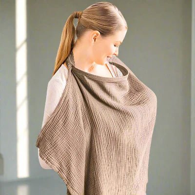 Cape d'allaitement - BreastfeedingCover™ - Beige - Kiabebe