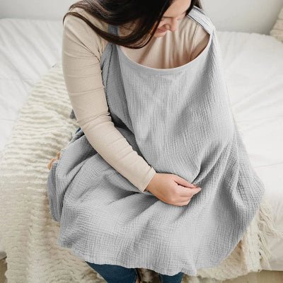 Cape d'allaitement - BreastfeedingCover™ - Gris - Kiabebe