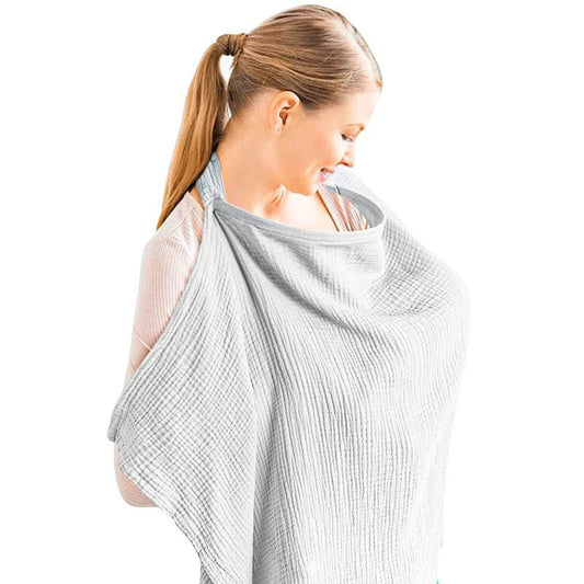 Cape d'allaitement - BreastfeedingCover™ - Gris - Kiabebe