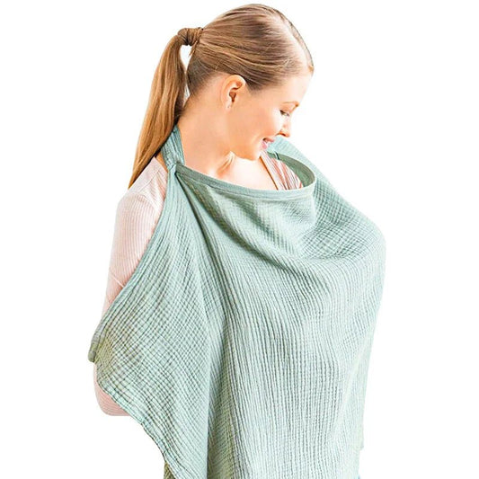 Cape d'allaitement - BreastfeedingCover™ - Vert Clair - Kiabebe