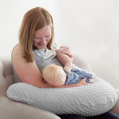 Coussin d'Allaitement - MamiCuddle™ - Gris - Kiabebe