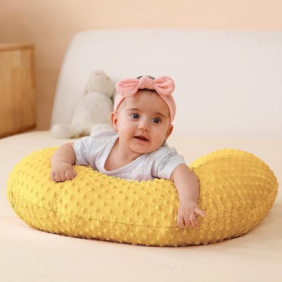 Coussin d'Allaitement - MamiCuddle™ - Jaune - Kiabebe