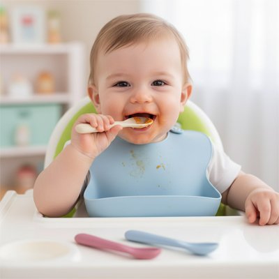 Cuillère bébé | Ergonomique - Kiabebe