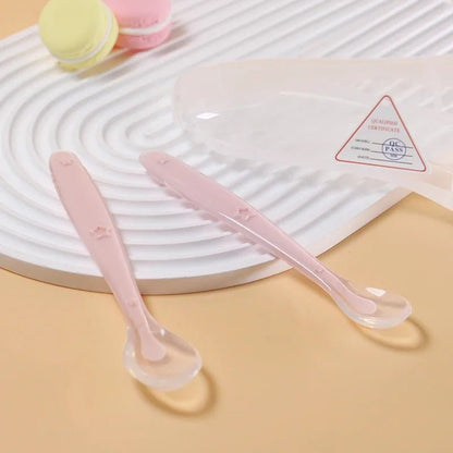 Cuillère silicone | Douce - Bébé - Kiabebe