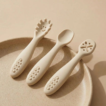 Cuillère silicone | Douce Gencives - Kiabebe