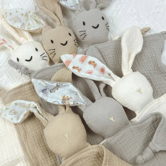 Doudou Coton 100% Naturel | Doux Câlin - Kiabebe