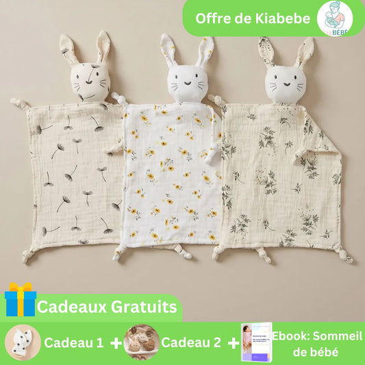 Doudou lapin | Ultra - doux - Kiabebe