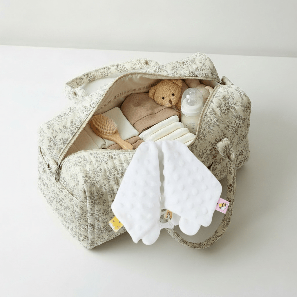 Doudou Licorne Rose avec Anneau de Dentition - Apaisant & Sécurisant | Kiabebe - Kiabebe