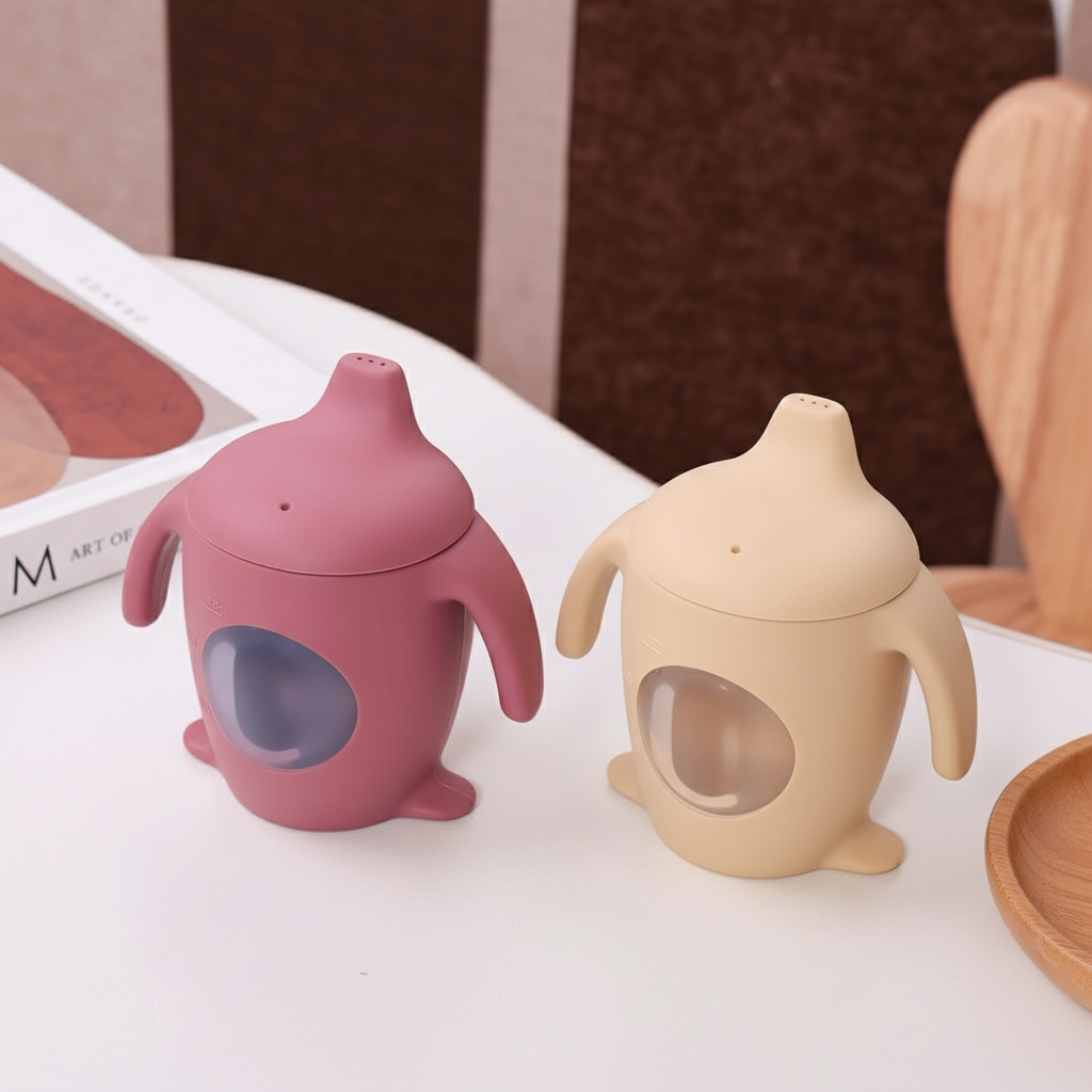 Gobelets bébé en silicone