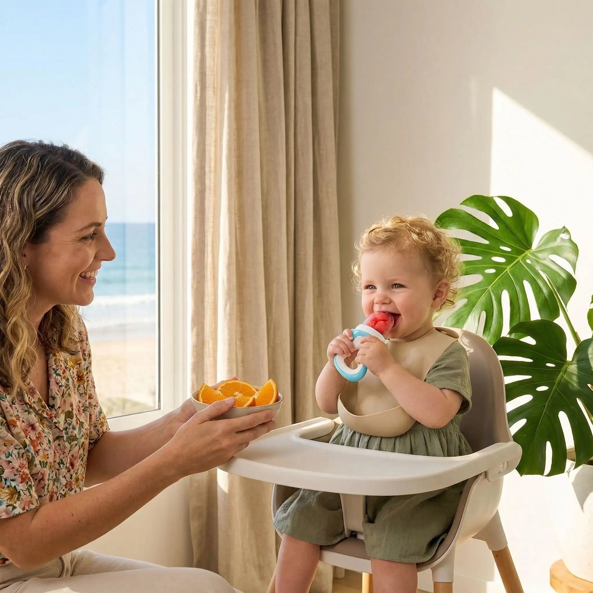 Grignoteuse bébé - sans BPA | Silicone médical 