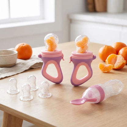 Lot de grignoteuse bébé | Silicone sans BPA - Kiabebe