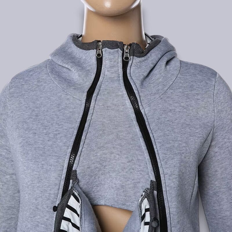 Manteau Maternité - NestHoodie™ - Gris - Kiabebe