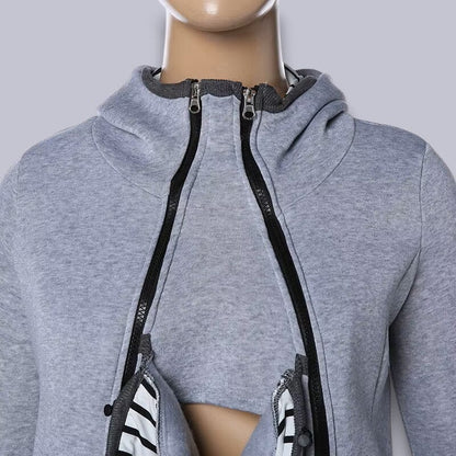 Manteau Maternité - NestHoodie™ - Gris - Kiabebe